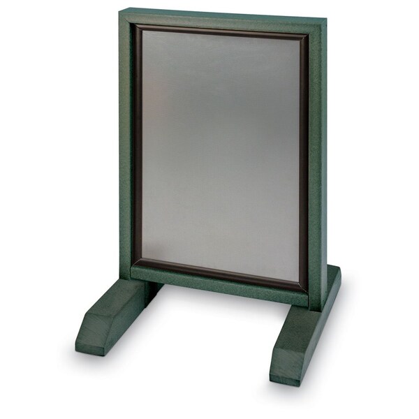 Sliding Door Indoor Enclosed Corkboard, 6